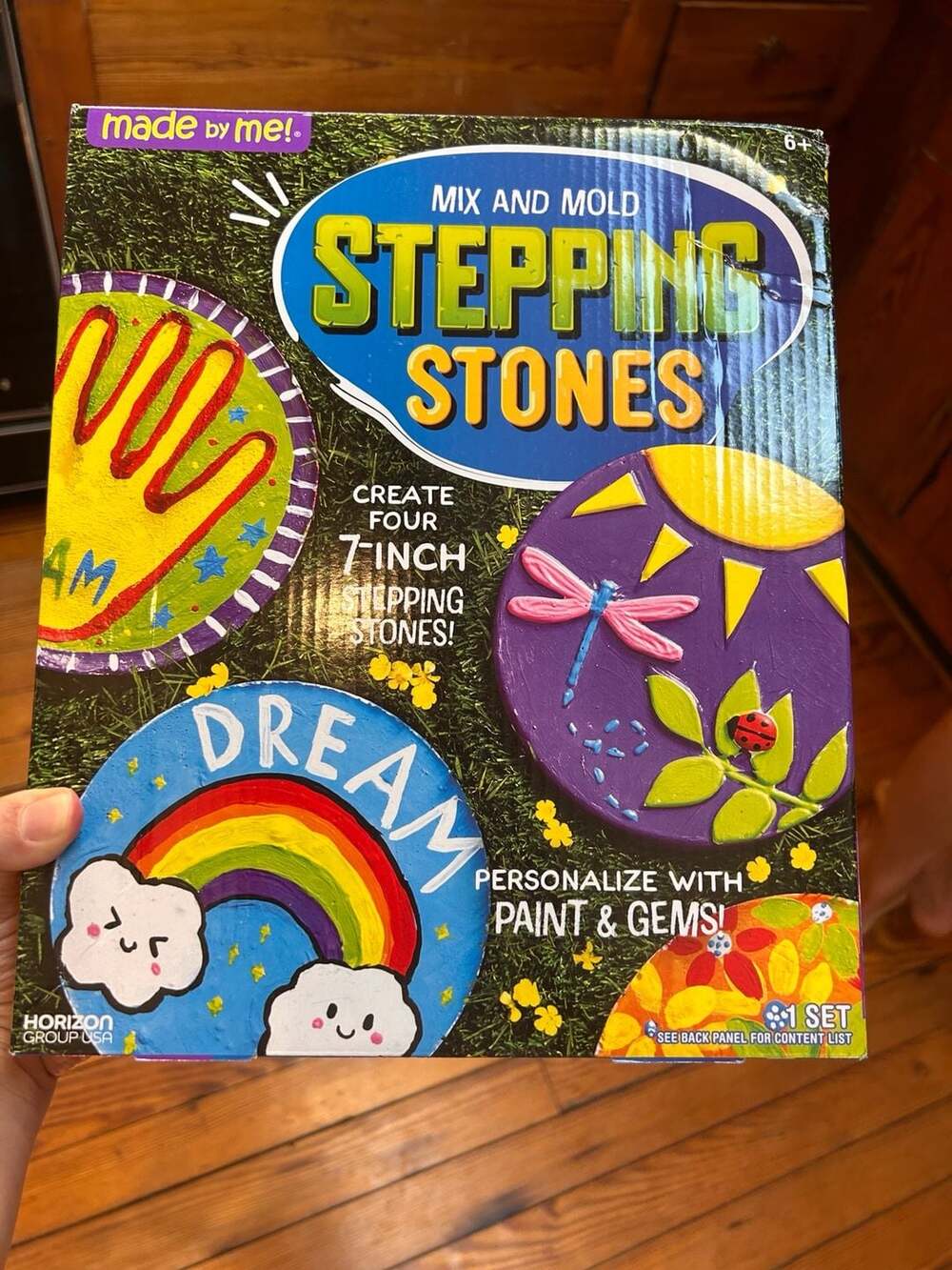 Made By Me Mix and Mold Stepping Stones Kit
